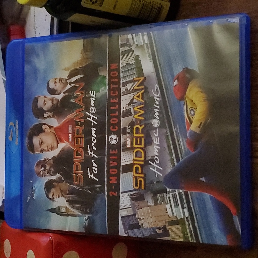 Marvel Studios Spider- Man Blu- Ray Discs